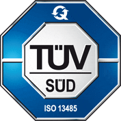 Now ISO 13485:2016 Certified