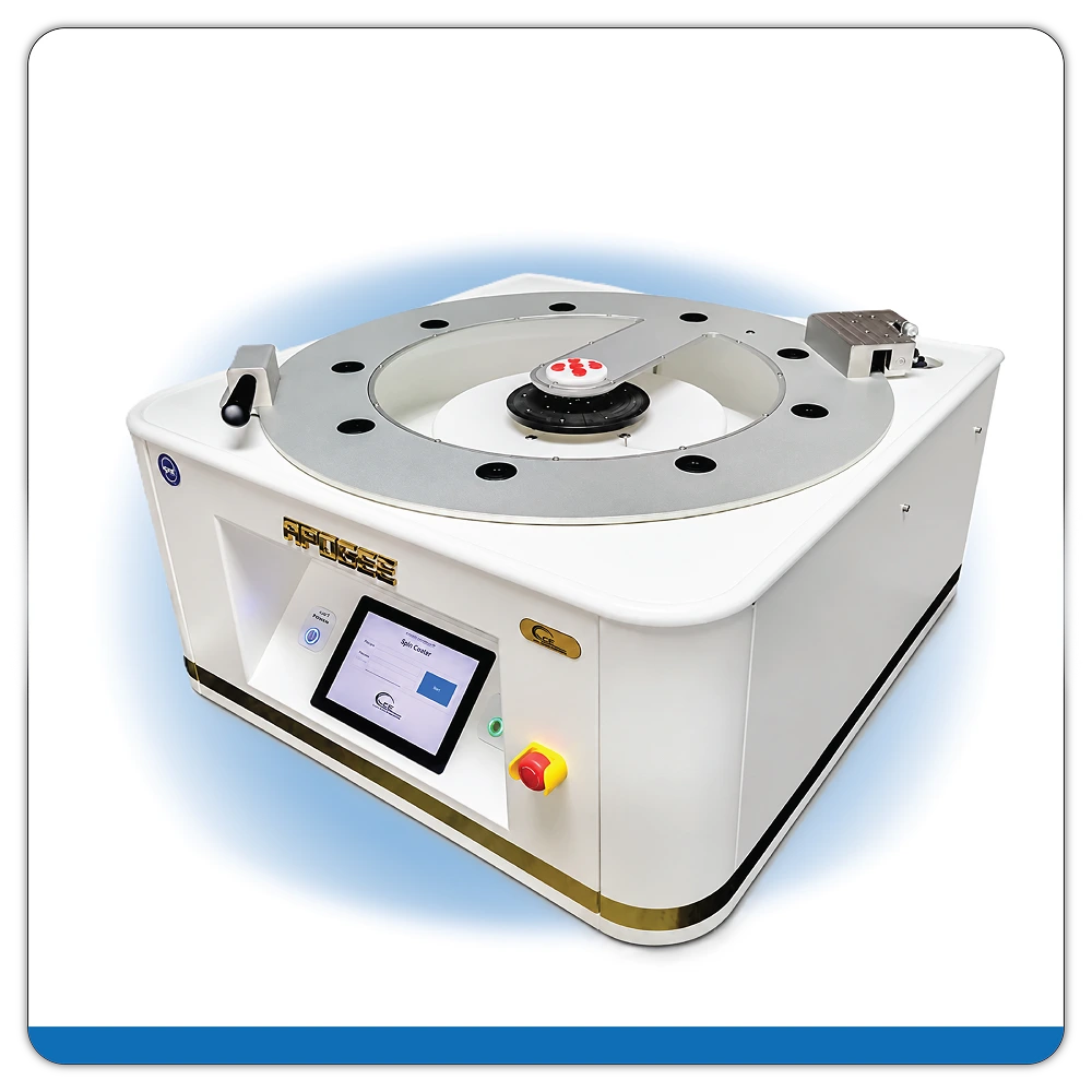 Apogee 450 spin coater for wafer processing
