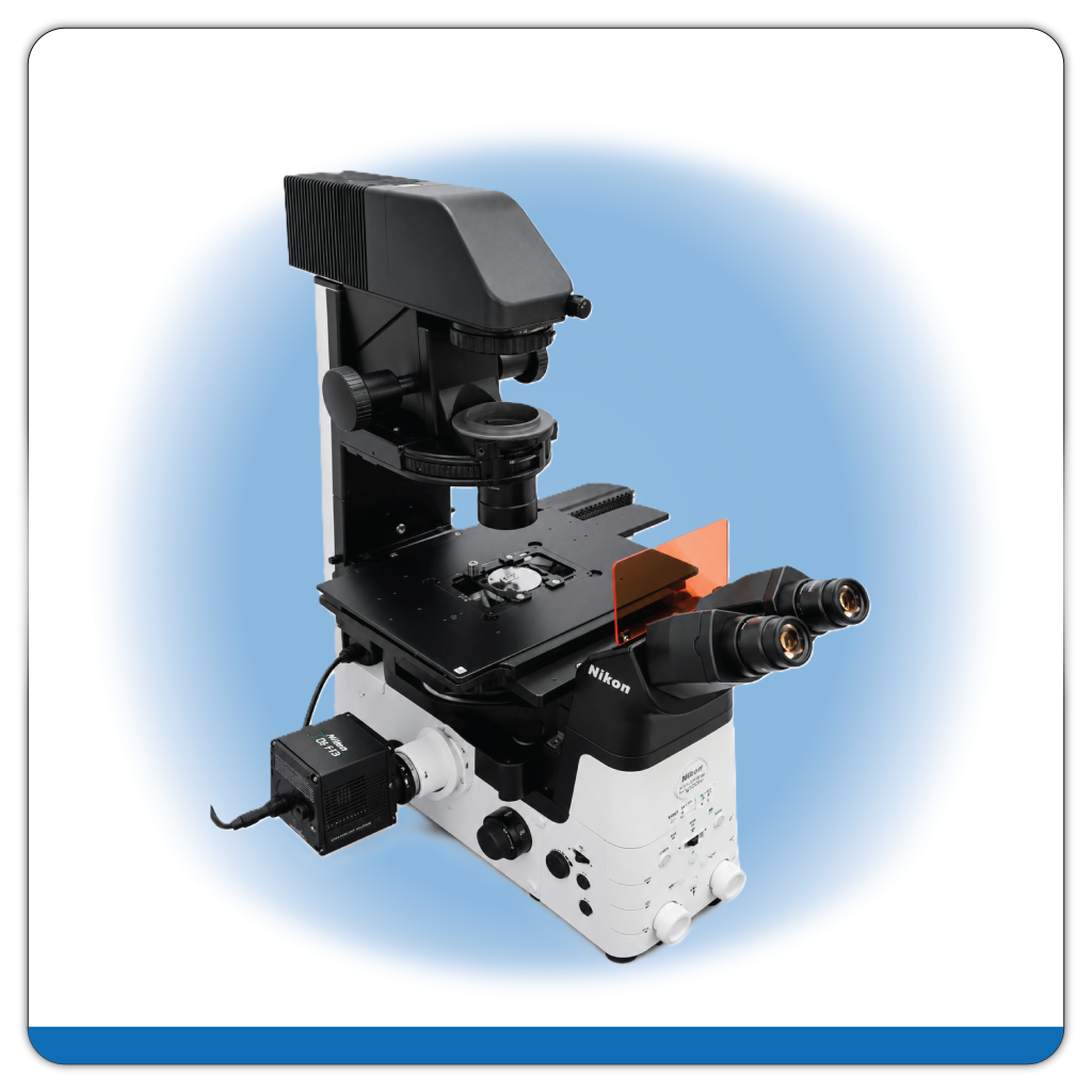 Nikon Ti2 inverted microscope for wafer and microstructure inspection