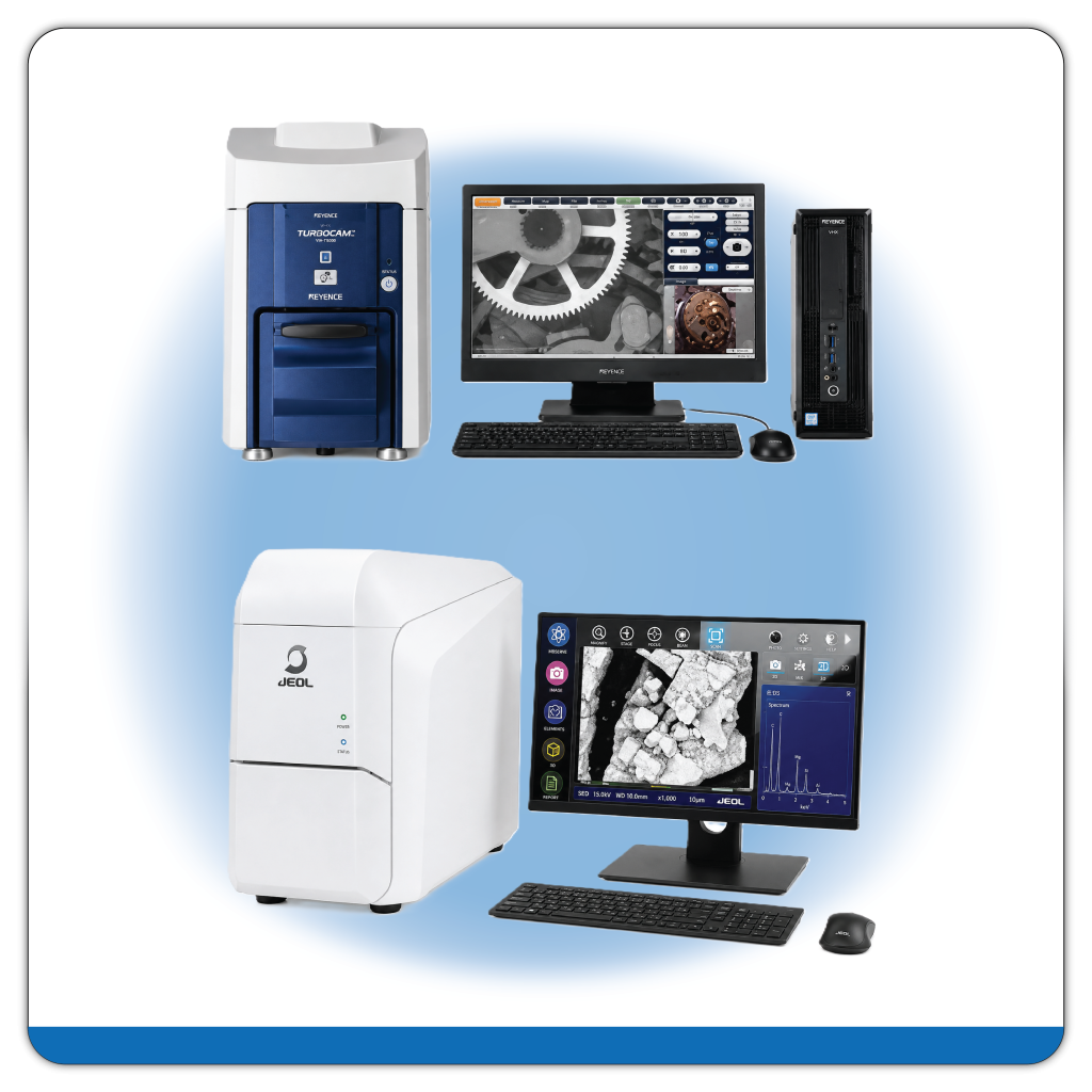Scanning electron microscope SEM for semiconductor and microfabrication inspection